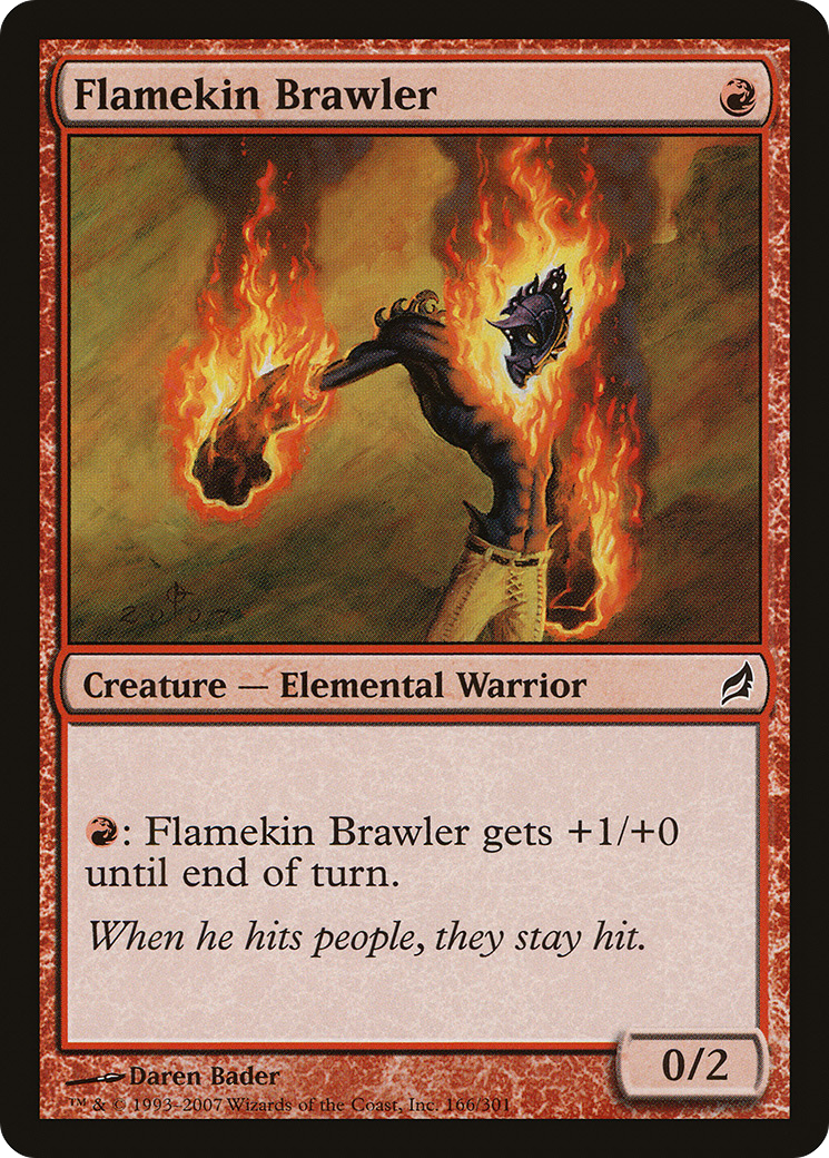 Flamekin Brawler [Lorwyn] Foil