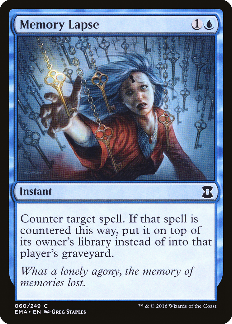 Memory Lapse [Eternal Masters] Foil