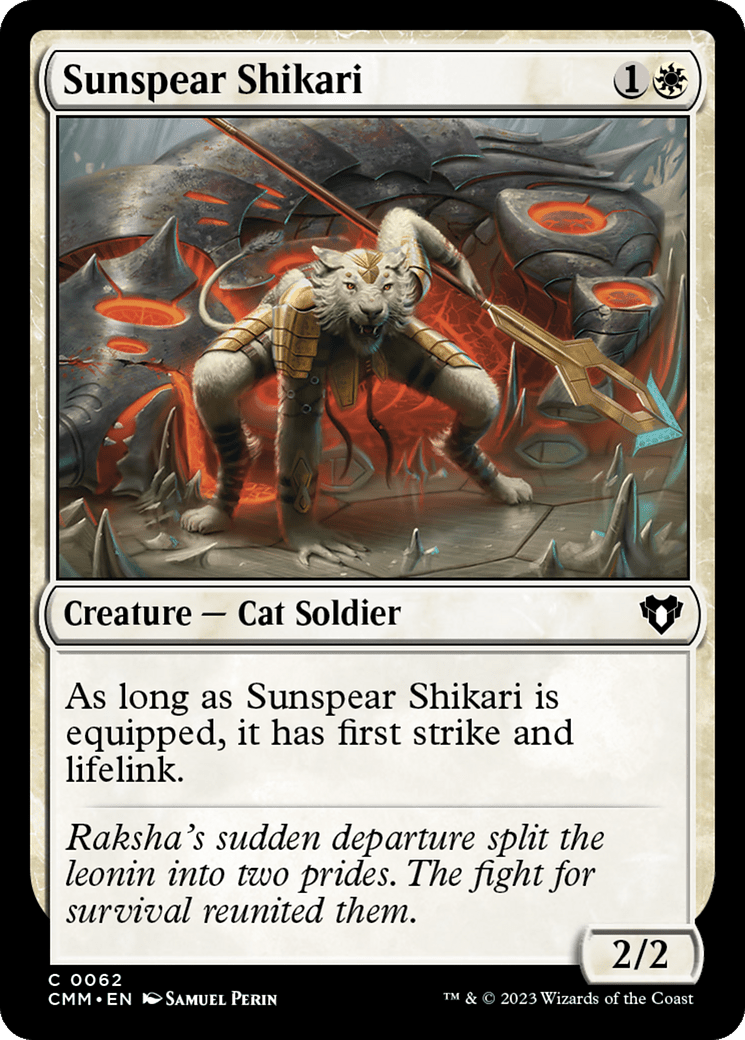 Sunspear Shikari [Commander Masters] Foil
