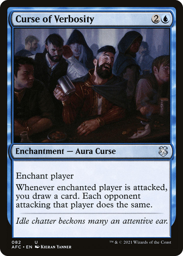 Curse of Verbosity [Dungeons & Dragons: Adventures in the Forgotten Realms Commander]