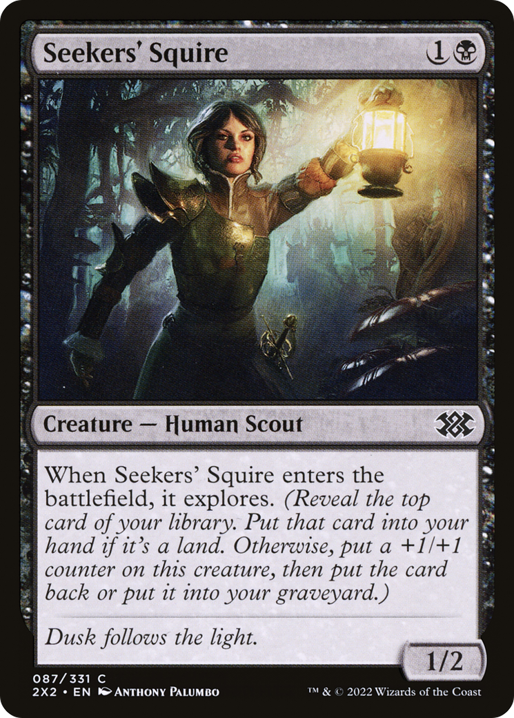 Seekers' Squire [Double Masters 2022] Foil