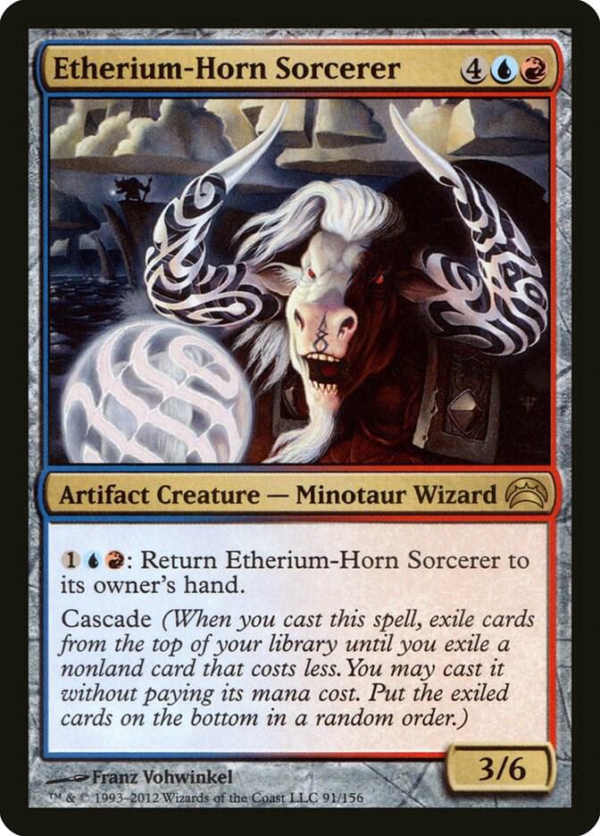 Etherium-Horn Sorcerer 91/156 (Planechase 2012) 