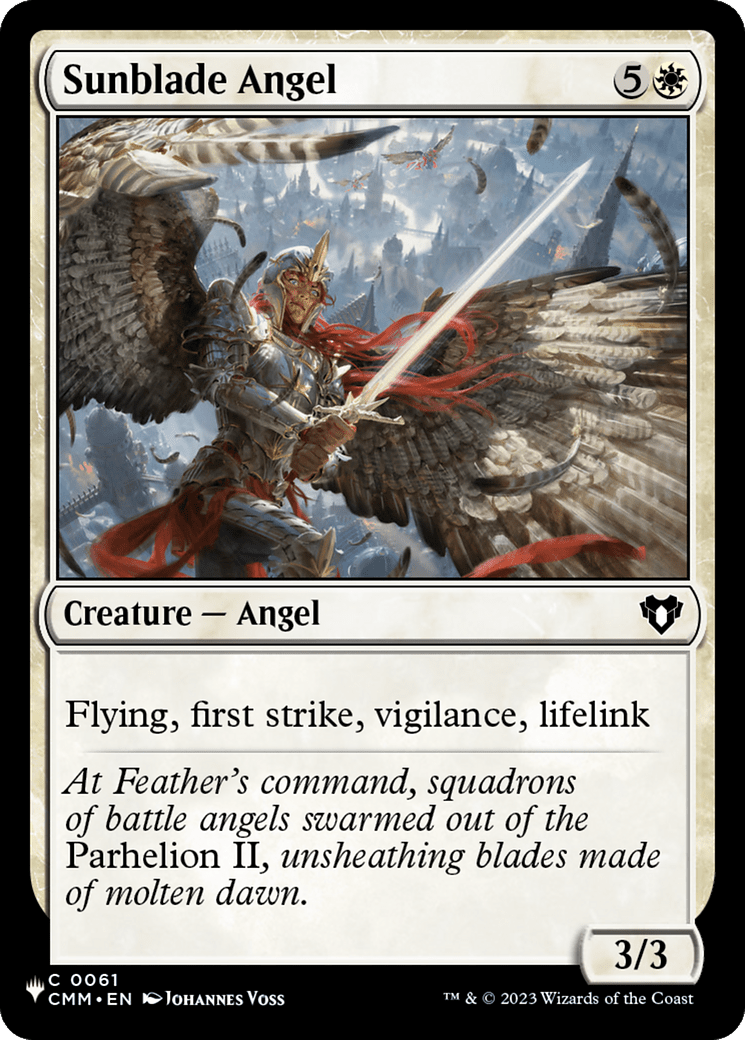 Sunblade Angel |  (CMM-61) [The List]
