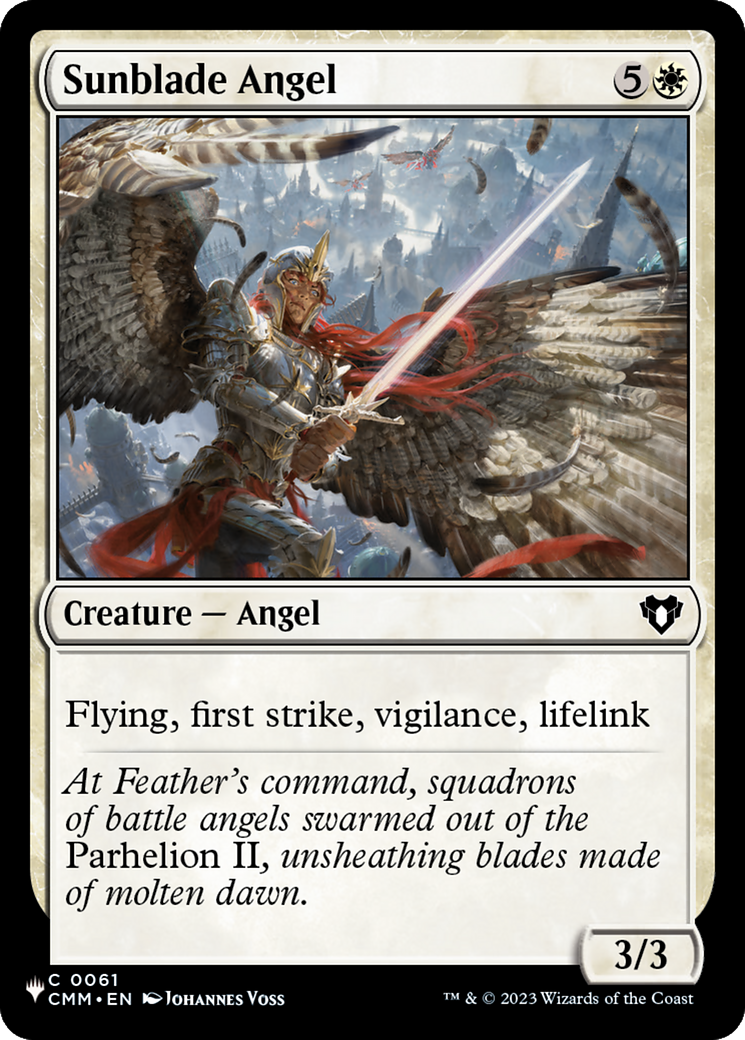 Sunblade Angel |  (CMM-61) [The List]