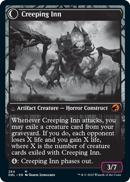 Hostile Hostel // Creeping Inn [Innistrad: Double Feature] Foil