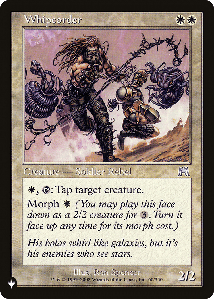 Whipcorder |  (ONS-60) [The List]