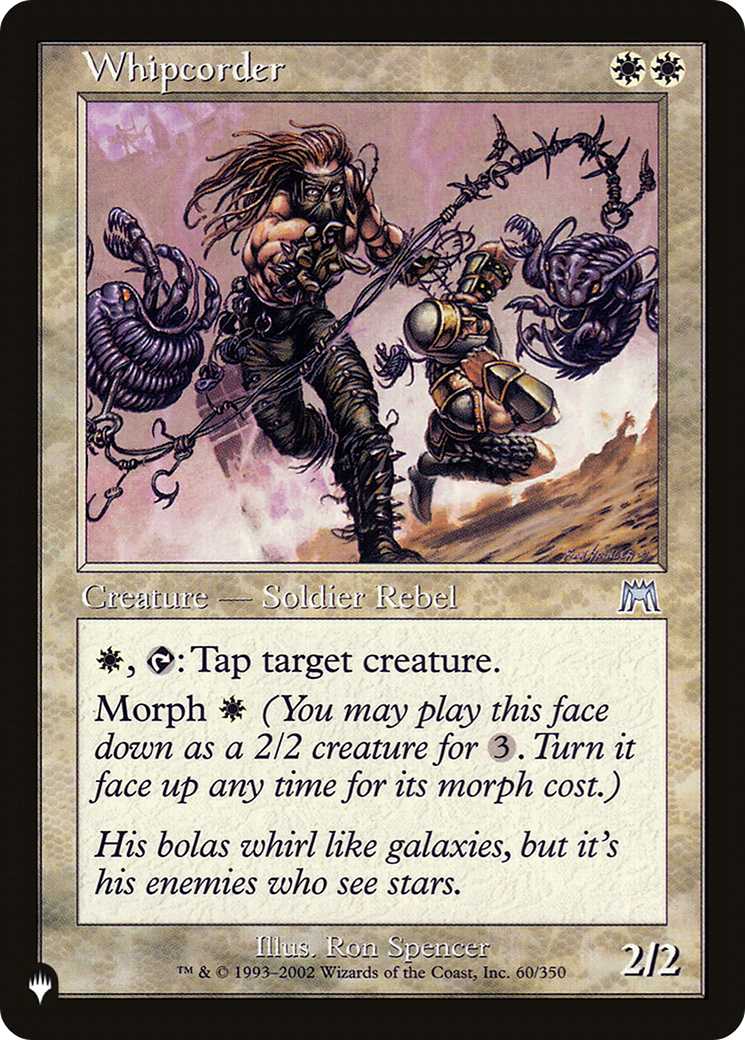 Whipcorder |  (ONS-60) [The List]