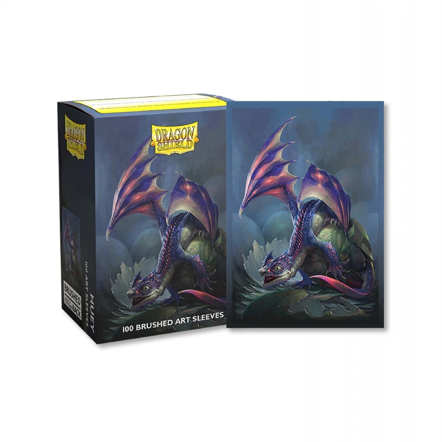 Dragon Shield | Standard Size Sleeves | 100ct | Huey (Art Brushed)