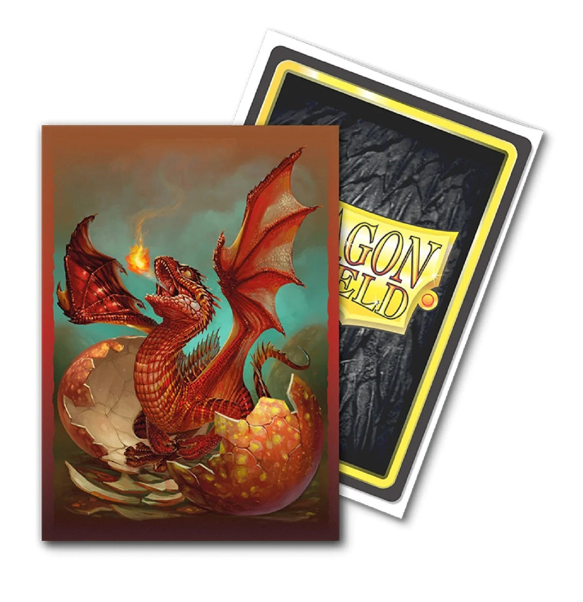 Dragon Shield | Standard Size Sleeves | 100ct | Sparky (Art Brushed)