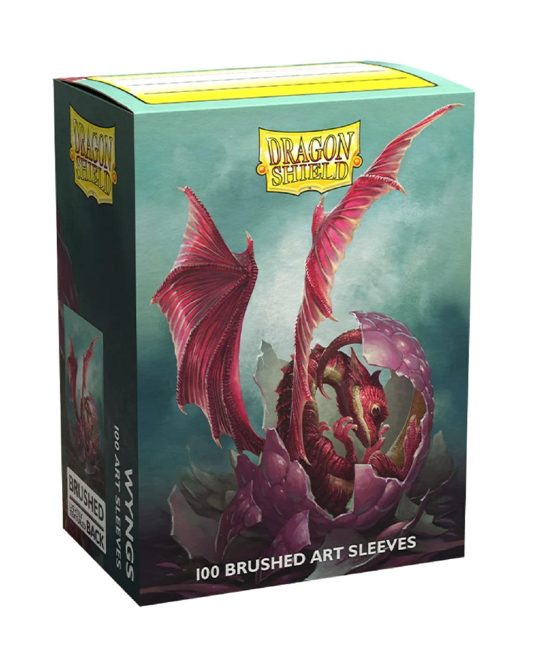Dragon Shield | Standard Size Sleeves | 100ct | Wyngs (Art Brushed Matte)