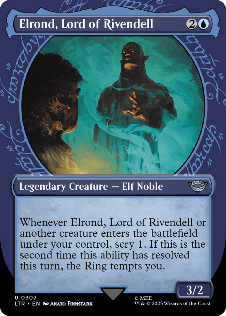 Elrond, Lord of Rivendell (Showcase Ring Frame) [The Lord of the Rings: Tales of Middle-Earth]