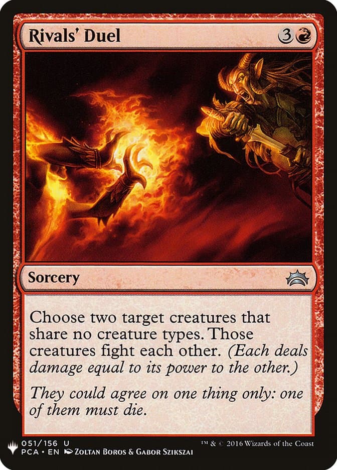 Rivals' Duel |  (PCA-51) [The List]