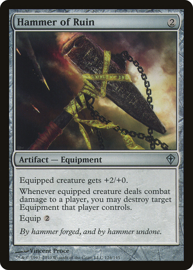 Hammer of Ruin [Worldwake] Foil