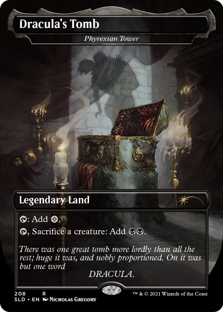 Phyrexian Tower - Dracula's Tomb [Secret Lair Drop Series] Foil