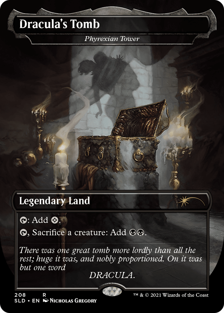 Phyrexian Tower - Dracula's Tomb [Secret Lair Drop Series] Foil