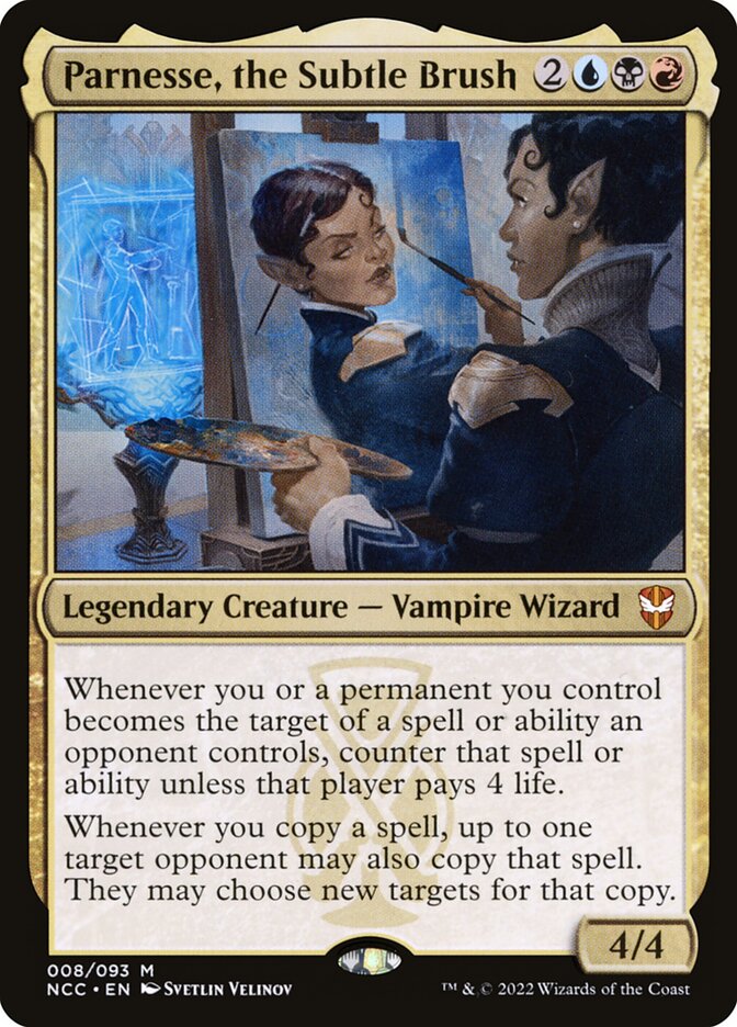 Parnesse, the Subtle Brush 8 (Commander: Streets of New Capenna) 