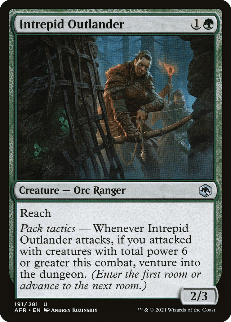 Intrepid Outlander [Dungeons & Dragons: Adventures in the Forgotten Realms] Foil