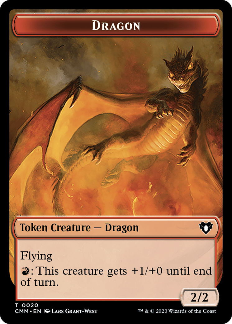 Dragon (TCMM-020) - Commander Masters Tokens Foil