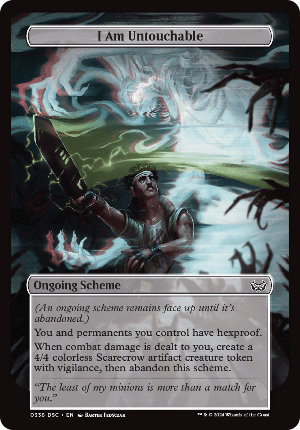 I Am Untouchable (Full Art) [Duskmourn: Archenemy]