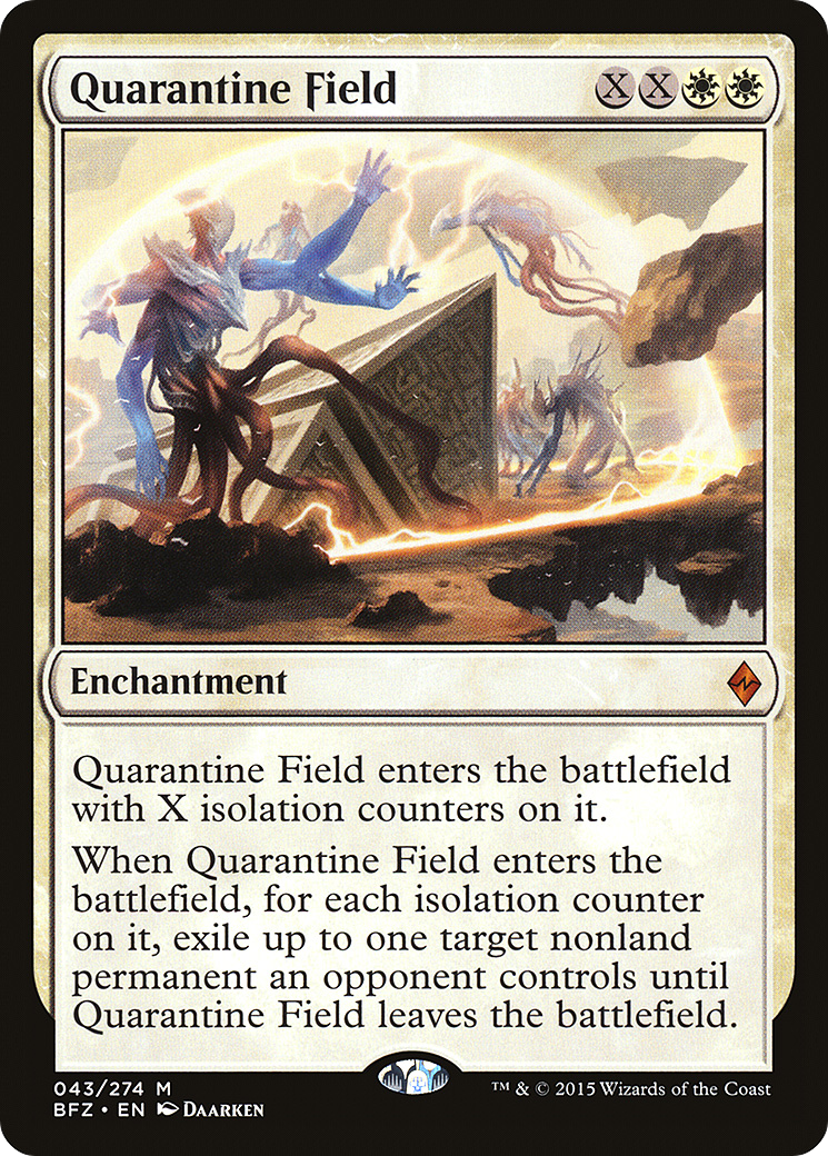 Quarantine Field [Battle for Zendikar] Foil