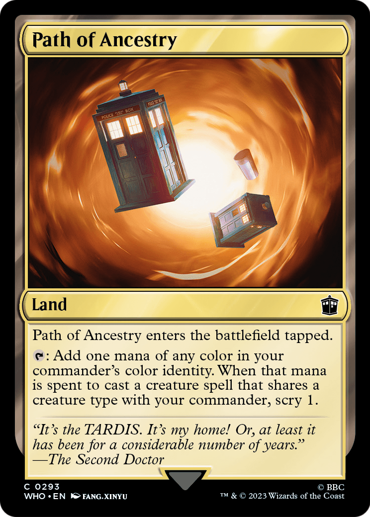 Path of Ancestry [Doctor Who] Foil