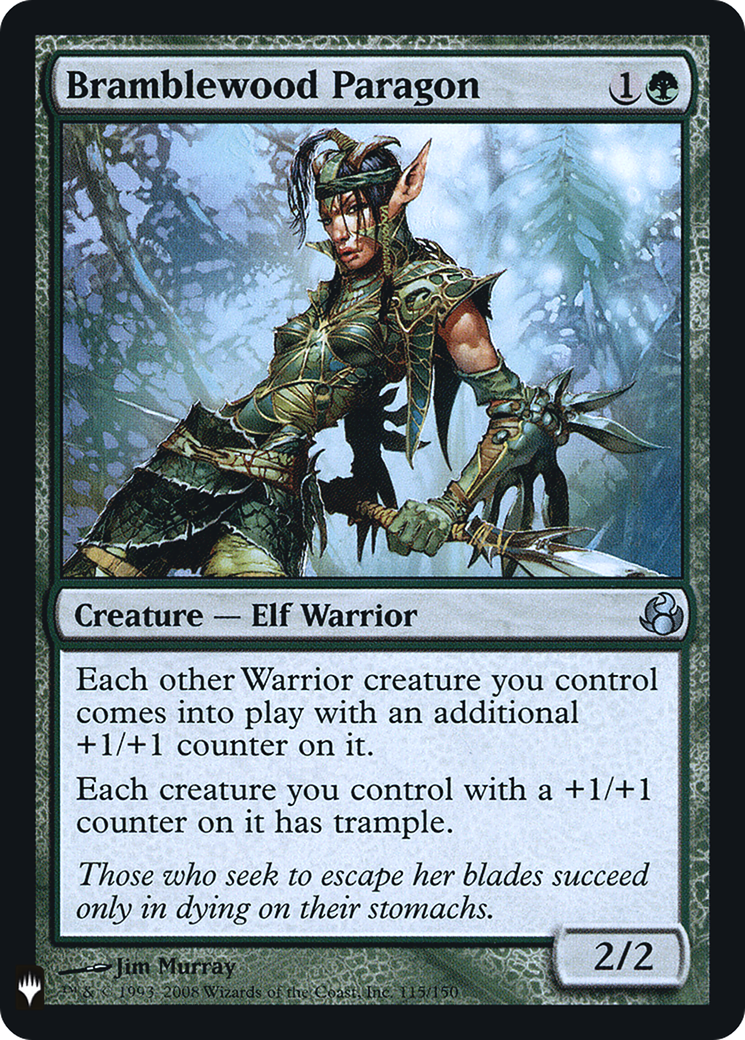 Bramblewood Paragon |  Foil (MOR-115) [The List]