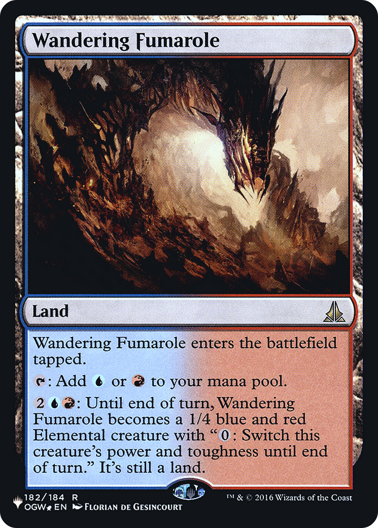 Wandering Fumarole |  Foil (OGW-182) [The List]