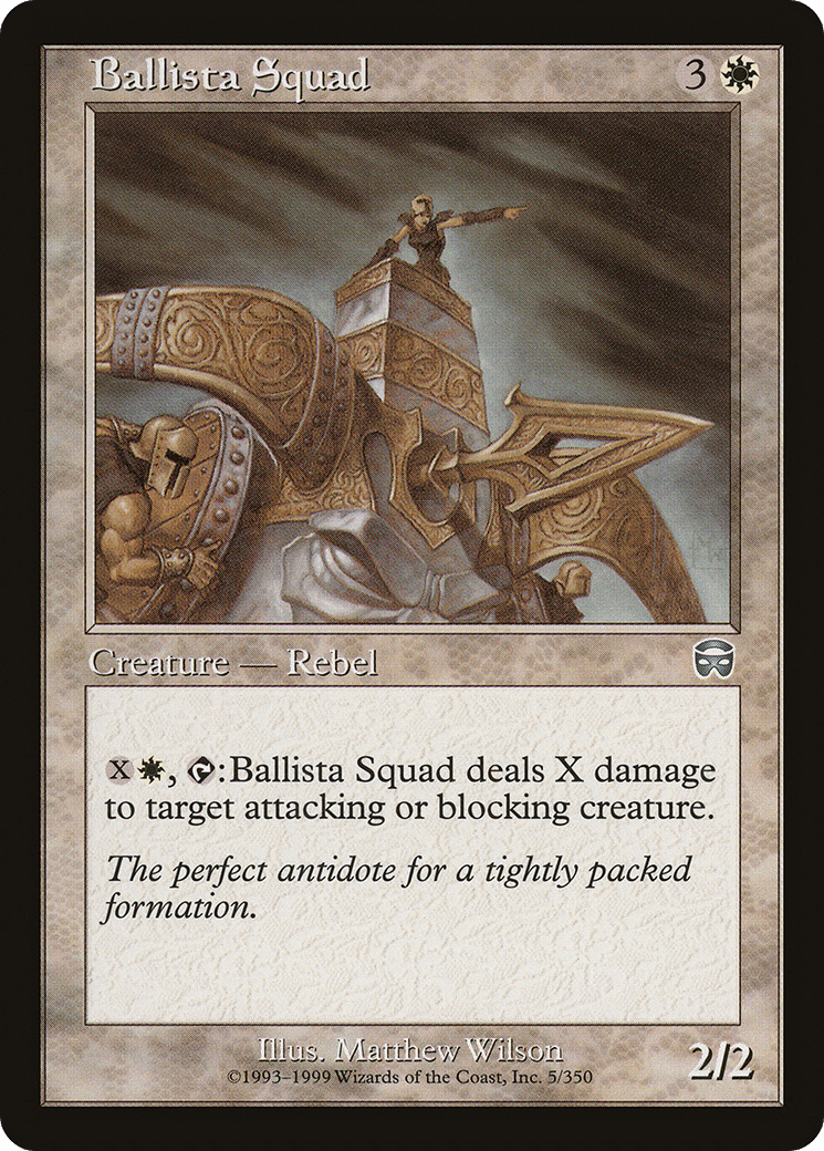 Ballista Squad [Mercadian Masques] Foil