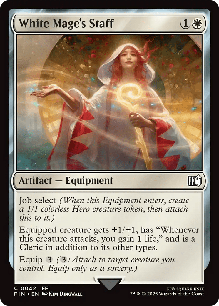 White Mage's Staff (042) [FINAL FANTASY]  Foil