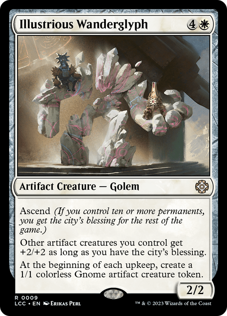 Illustrious Wanderglyph [The Lost Caverns of Ixalan Commander] Foil