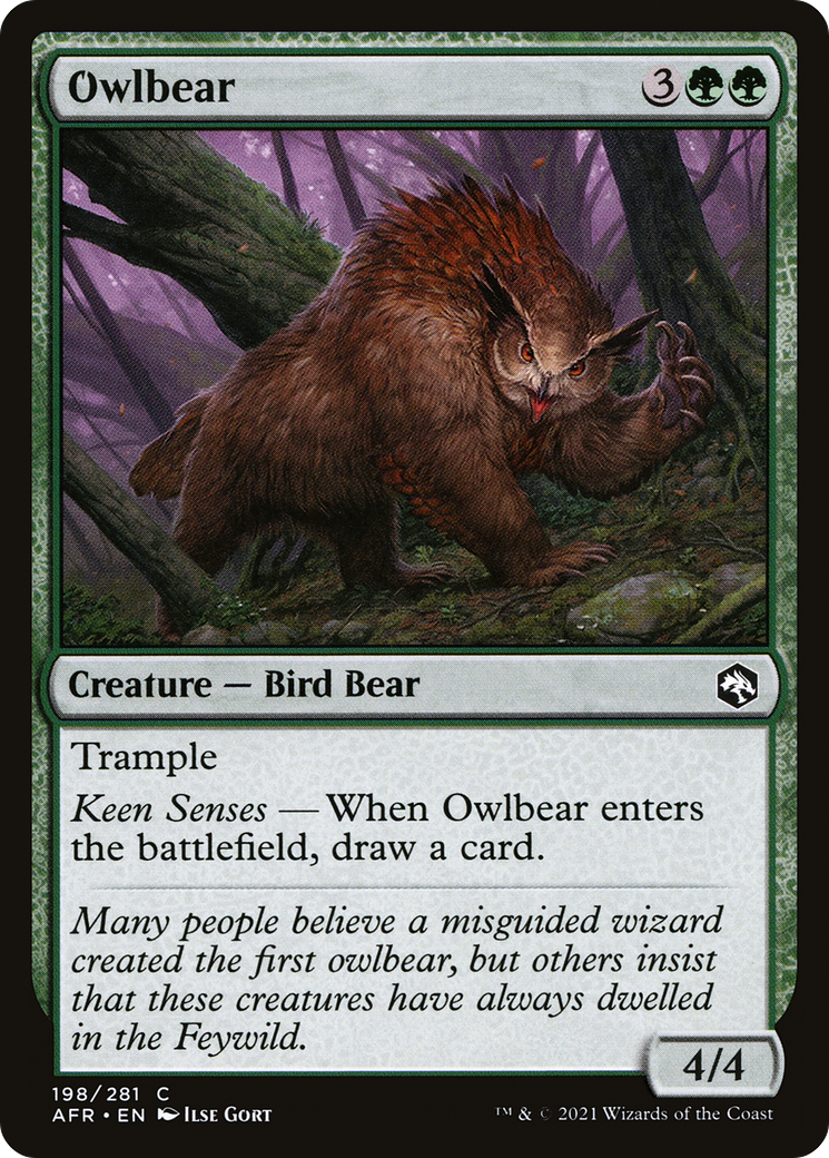 Owlbear [Dungeons & Dragons: Adventures in the Forgotten Realms] Foil