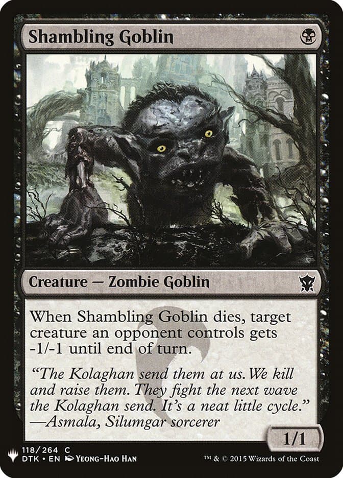 Shambling Goblin |  (DTK-118) [The List]