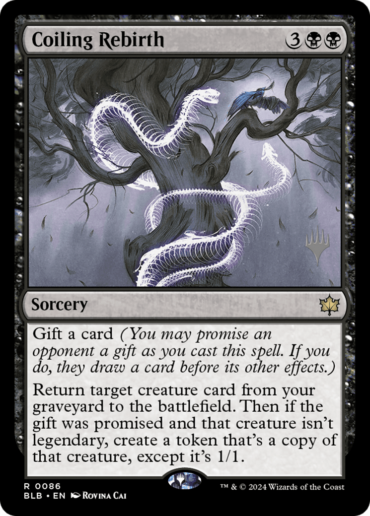 Coiling Rebirth (Promo Pack) [Bloomburrow Promos]