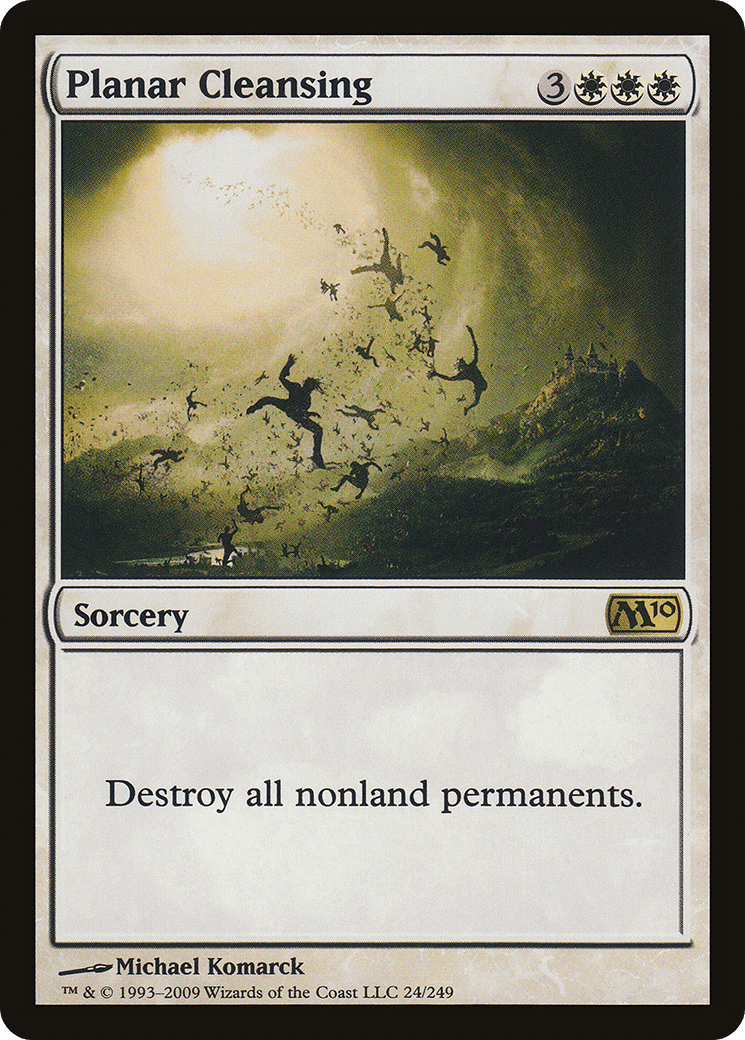 Planar Cleansing [Magic 2010] Foil