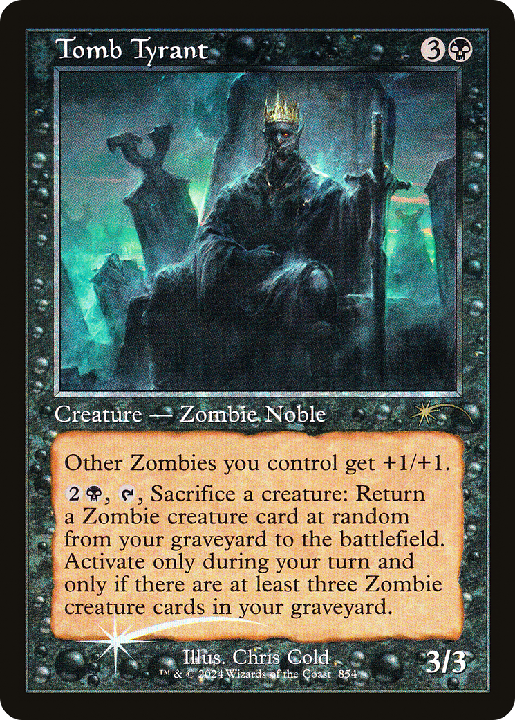 Tomb Tyrant (Retro Frame) (854) [Secret Lair Drop Series]  Foil