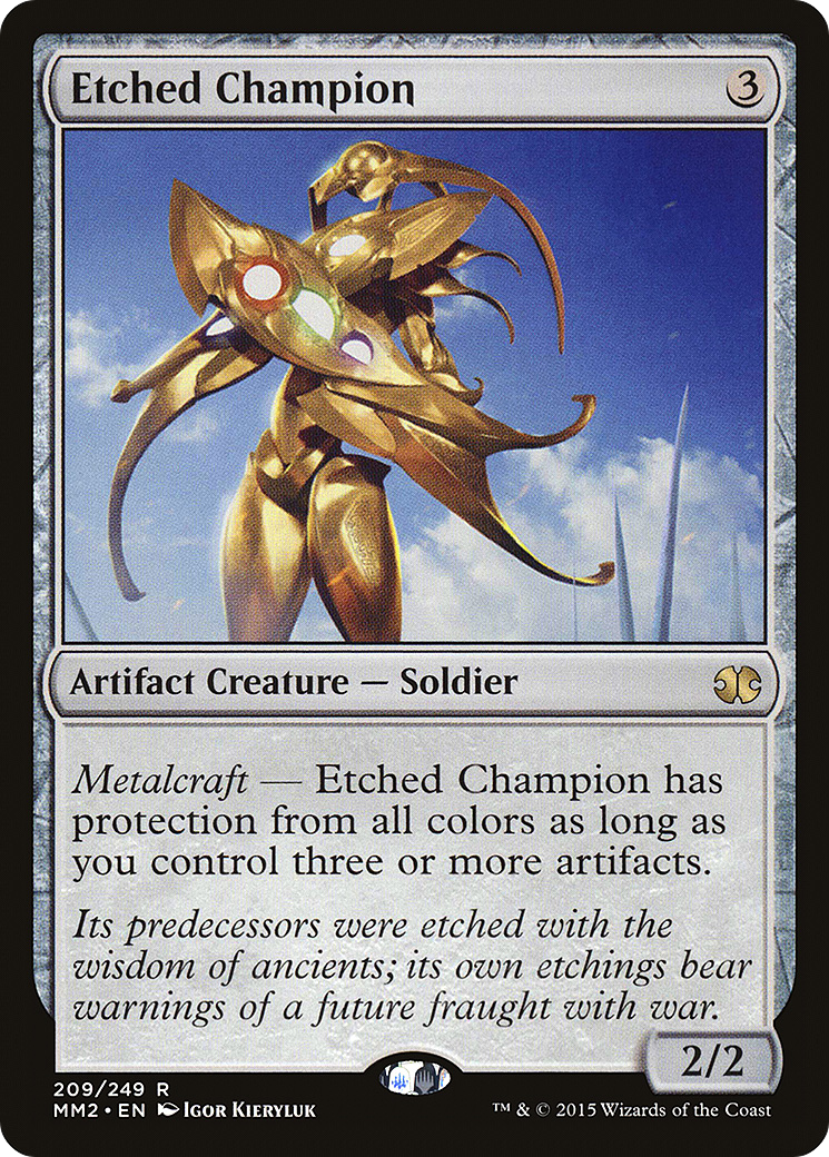 Etched Champion [Modern Masters 2015] Foil
