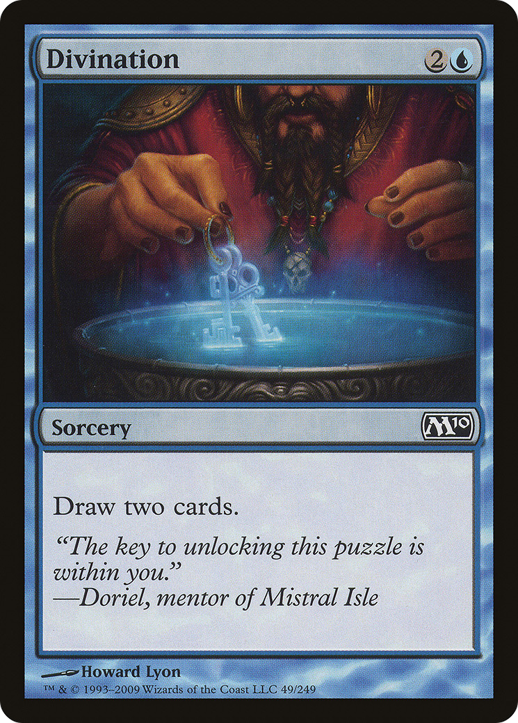 Divination [Magic 2010] Foil
