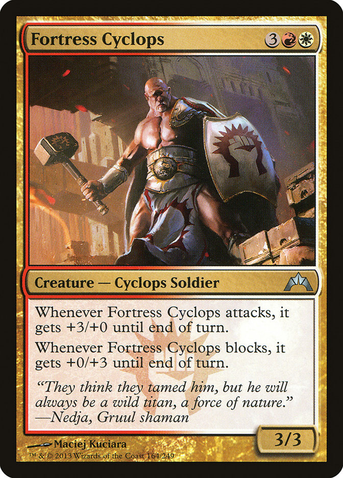 Fortress Cyclops 164/249 (Gatecrash)  - Foil
