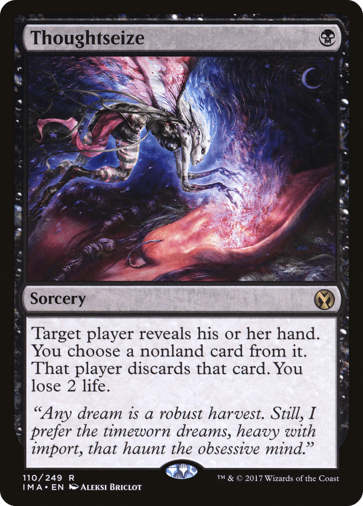 Thoughtseize [Iconic Masters] Foil