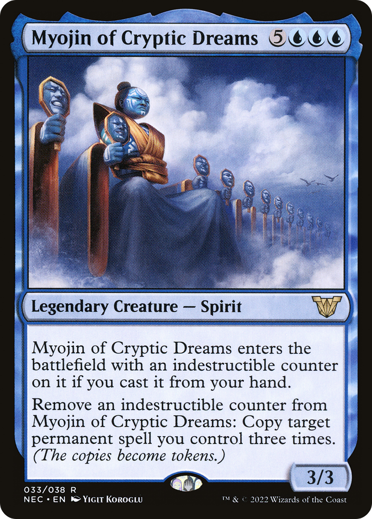 Myojin of Cryptic Dreams [Kamigawa: Neon Dynasty Commander] Foil