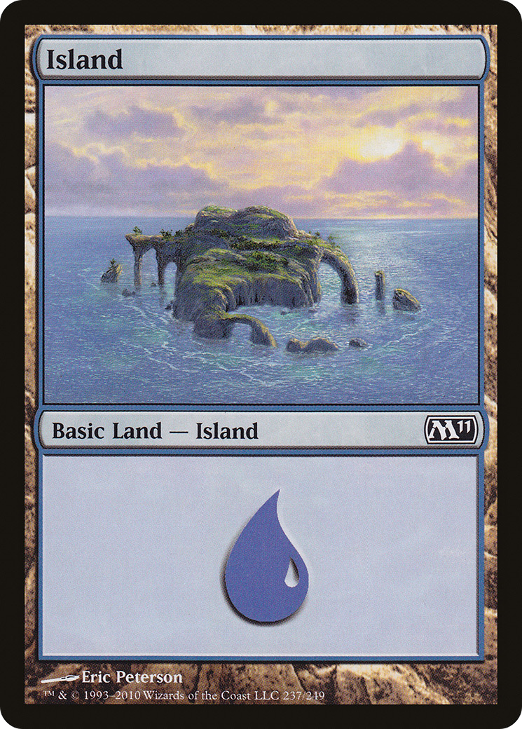 Island (237) [Magic 2011] Foil