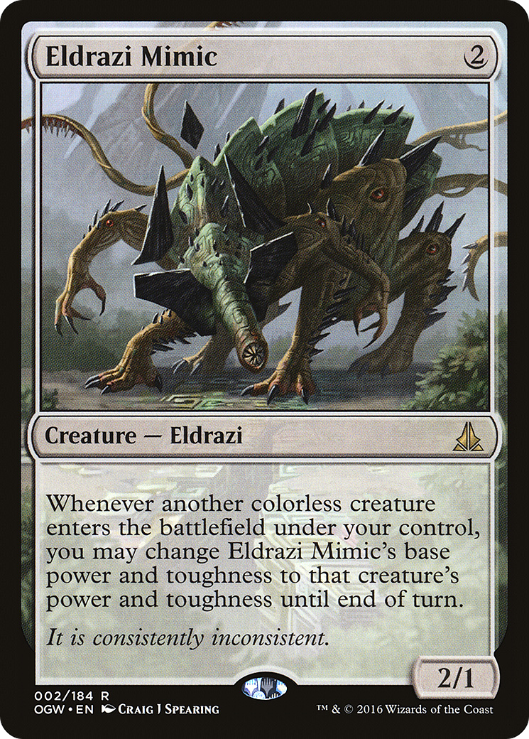 Eldrazi Mimic [Oath of the Gatewatch] Foil