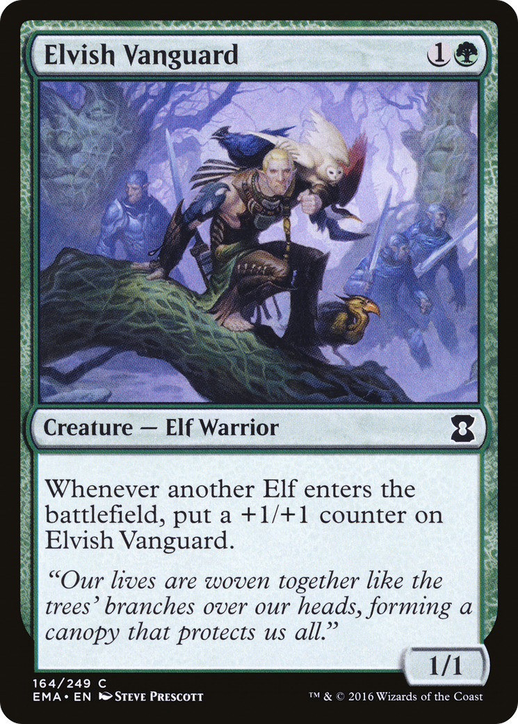 Elvish Vanguard [Eternal Masters] Foil