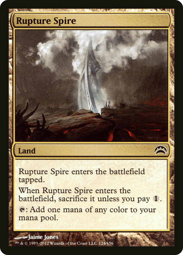 Rupture Spire [Planechase 2012] Foil