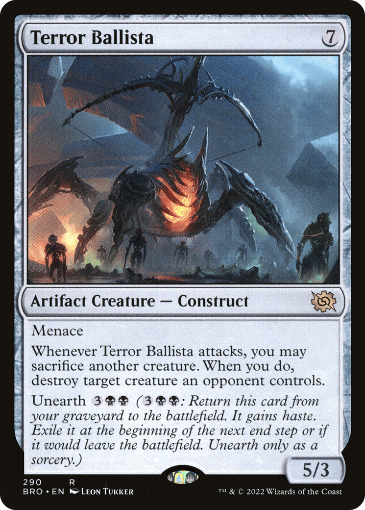 Terror Ballista [The Brothers' War] Foil