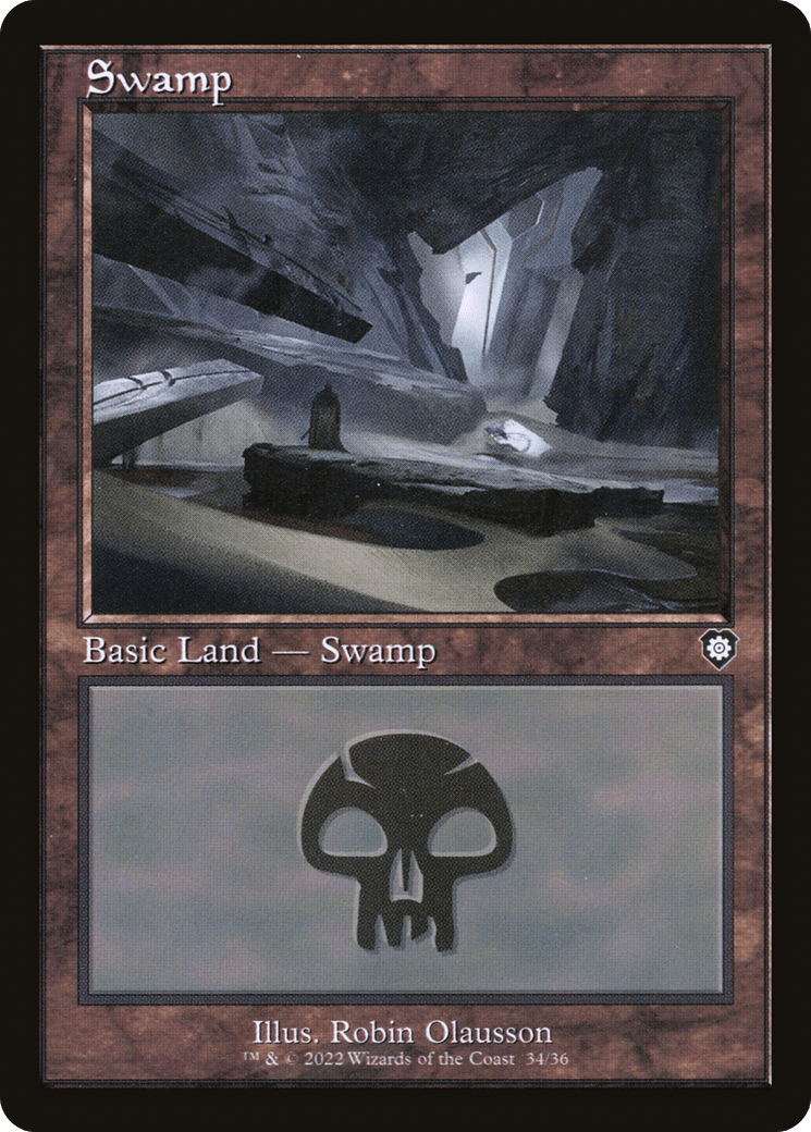 Swamp (034) (Retro) [The Brothers' War Commander]