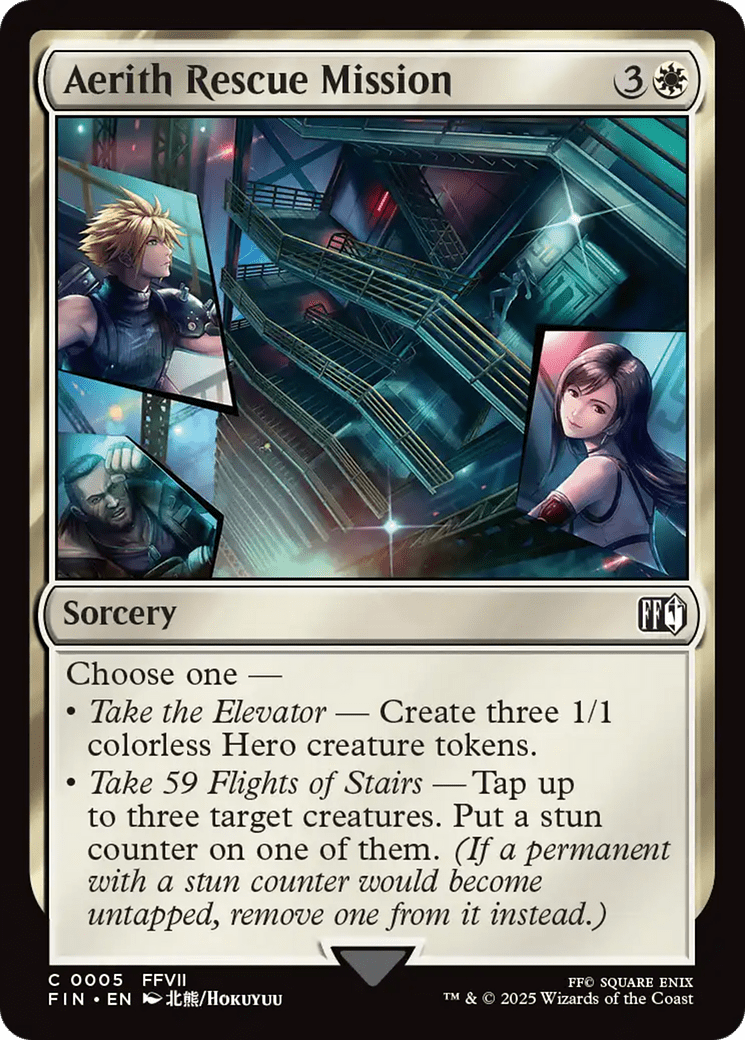 Aerith Rescue Mission (005) [FINAL FANTASY]  Foil