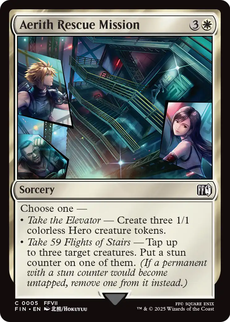 Aerith Rescue Mission (005) [FINAL FANTASY]  Foil