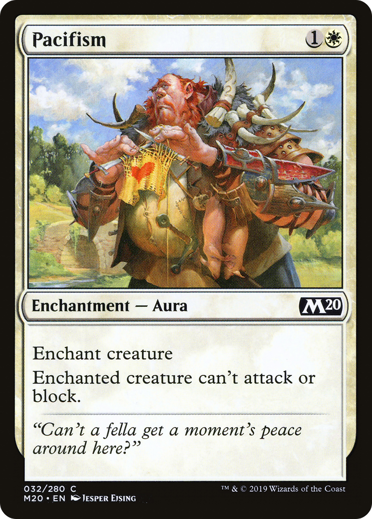 Pacifism [Core Set 2020] Foil