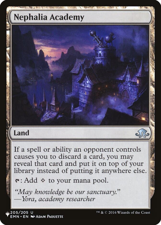 Nephalia Academy |  (EMN-205) [The List]